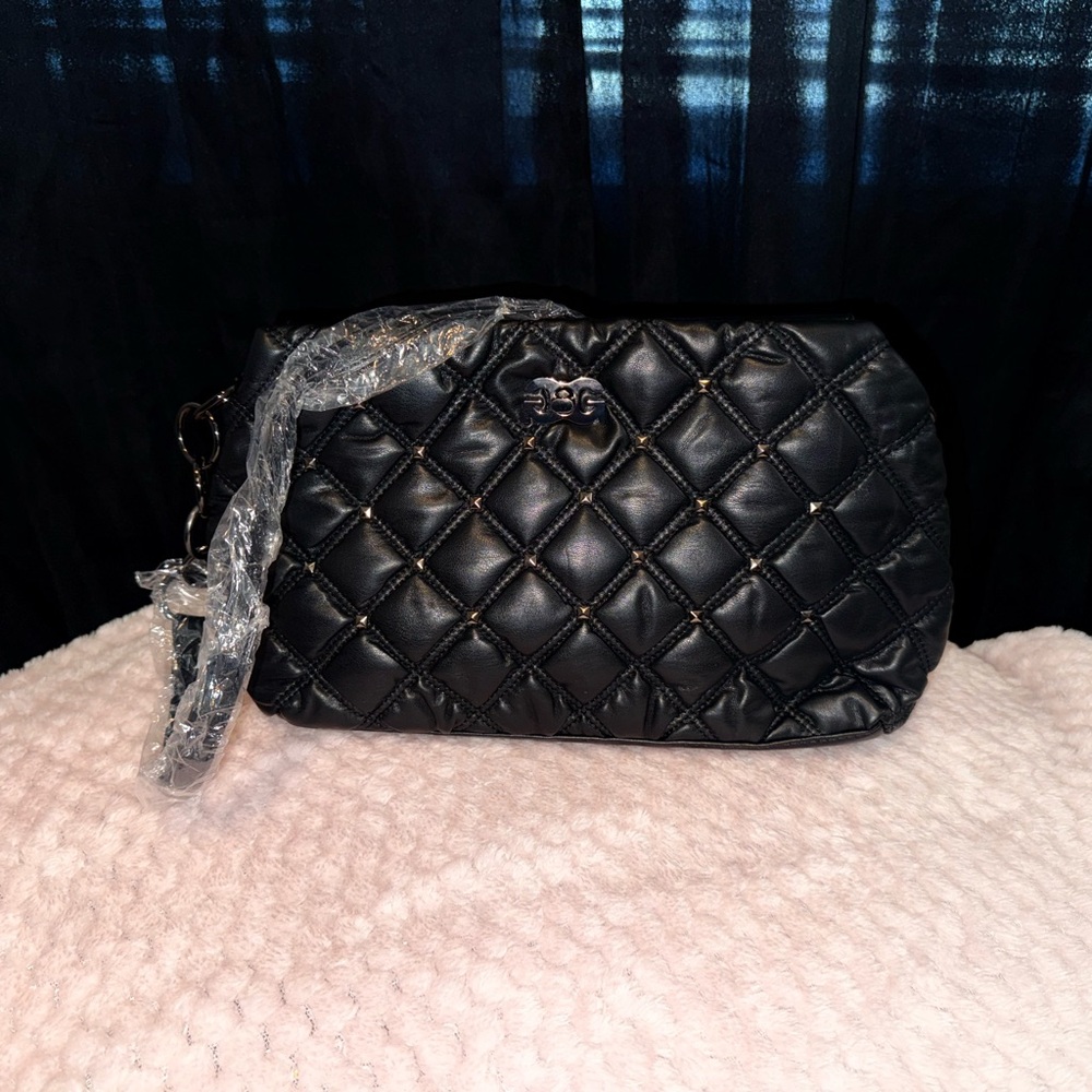 Gilda Paris Black Quilted Bag
